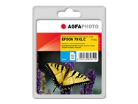 AgfaPhoto - cyan - kompatibel - återanvänd - bläckpatron APET790CD