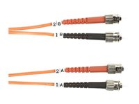 Black Box nätverkskabel - 1 m - orange FO50-LSZH-001M-STST