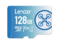 Lexar Fly - flash-minneskort - 128 GB - mikroSDXC UHS-I LMSFLYX128G-BNNNG