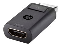 HP DisplayPort to HDMI Adapter - videokort - DisplayPort / HDMI F3W43AA
