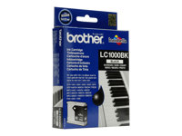 Brother LC1000BK - svart - original - bläckpatron LC1000BK