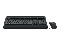 Logitech MK545 Advanced - sats med tangentbord och mus - QWERTY - USA, internationellt Inmatningsenhet 920-008923