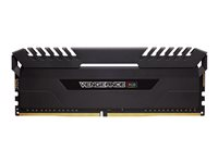 CORSAIR Vengeance RGB - DDR4 - sats - 64 GB: 8 x 8 GB - DIMM 288-pin - 2666 MHz / PC4-21300 - ej buffrad CMR64GX4M8A2666C16