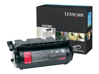 Lexmark - svart - original - tonerkassett 12A7362