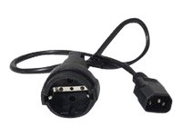 APC - strömkabel - power CEE 7/7 till IEC 60320 C14 - 61 cm AP9880