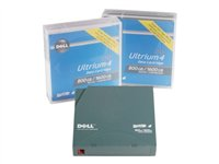 Dell - LTO Ultrium 4 x 5 - 800 GB - lagringsmedier XW259