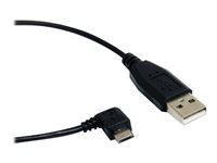 StarTech.com 91 cm Micro USB-kabel – A to högervinklad Micro-B kabel - USB-kabel - USB till mikro-USB typ B - 90 cm UUSBHAUB3RA
