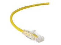 Black Box Slim-Net patch-kabel - 3 m - gul C6PC28-YL-10