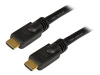 StarTech.com Höghastighets HDMI-kabel M/M - 4K @ 30 Hz - ingen signalförstärkare behövs - 15 m - HDMI-kabel - 15 m HDMM15M