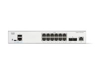 Cisco Catalyst 1300-12XT-2X - switch - 12 portar - smart - rackmonterbar C1300-12XT-2X