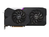 ASUS DUAL-RX6700XT-12G - grafikkort - Radeon RX 6700 XT - 12 GB DUAL-RX6700XT-12G