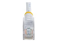 StarTech.com 0.5m White Cat5e / Cat 5 Snagless Ethernet Patch Cable 0.5 m - patch-kabel - 50 cm - vit 45PAT50CMWH