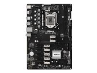 ASRock Q270 Pro BTC+ - moderkort - ATX - LGA1151 Socket - Q270 90-MXBHM0-A0UAYZ