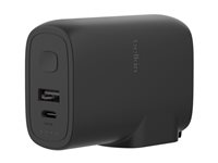 Belkin BoostCharge strömbank/strömadapter - USB, 24 pin USB-C - 25 Watt BPZ003bt1MBK-B6