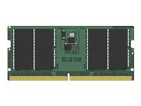 Kingston ValueRAM - DDR5 - sats - 64 GB: 2 x 32 GB - SO DIMM 262-pin - 5600 MHz / PC5-44800 - ej buffrad KVR56S46BD8K2-64