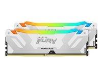 Kingston FURY Renegade - DDR5 - sats - 32 GB: 2 x 16 GB - DIMM 288-pin - 7200 MHz / PC5-57600 KF572C38RWAK2-32