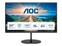 AOC Q24V4EA - LED-skärm - QHD - 24" Q24V4EA