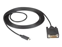 Black Box - videoadapterkabel - USB-C till DVI-D - 3.05 m VA-USBC31-DVID-010