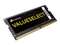 CORSAIR Value Select - DDR4 - modul - 4 GB - SO DIMM 260-pin - 2133 MHz / PC4-17000 - ej buffrad CMSO4GX4M1A2133C15