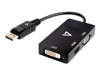 V7 - extern videoadapter - svart V7DP-VGADVIHDMI-1E