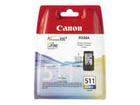 Canon CL-511 - färg (cyan, magenta, gul) - original - bläckpatron 2972B010