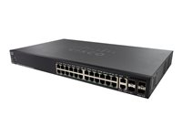 Cisco 550X Series SG550X-24P - switch - 24 portar - Administrerad - rackmonterbar SG550X-24P-K9-EU