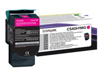 Lexmark - Lång livslängd - magenta - original - tonerkassett - LCCP, LRP C540H1MG