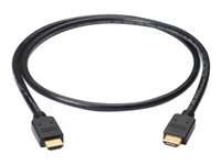 Black Box HDMI Cable High-Speed, Male/Male, 9.8-ft. - HDMI-kabel med Ethernet - 3 m VCB-HDMI-003M