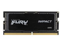 Kingston FURY Impact - DDR5 - sats - 32 GB: 2 x 16 GB - SO DIMM 262-pin - 6000 MHz / PC5-48000 - ej buffrad KF560S38IBK2-32