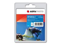 AgfaPhoto - cyan - kompatibel - bläckpatron (alternativ för: HP 935XL, HP C2P24AE) APHP935CXL