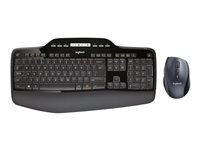 Logitech Wireless Desktop MK710 - sats med tangentbord och mus - USA, internationellt Inmatningsenhet 920-002442