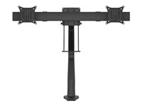 Multibrackets M VESA Gas Lift Arm Single Black HD w. Duo Crossbar monteringssats - justerbar arm - svart 7350073735952