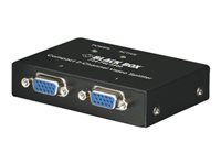 Black Box Compact VGA Video Splitter - linjedelare för video - 2 portar AC1056A-2