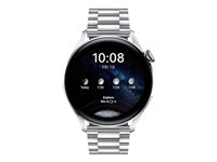 Huawei Watch 3 Elite Edition - silver - smart klocka med länkarmband - silver - 16 GB 40-48-4174