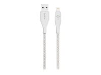 Belkin DuraTek Plus - Lightning-kabel - Lightning / USB 2.0 - 3.05 m F8J236BT10-WHT