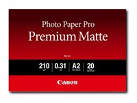 Canon Pro Premium PM-101 - fotopapper - slät matt - 20 ark - A2 - 210 g/m² 8657B017