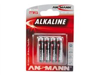 ANSMANN Micro batteri - 4 x AAA - alkaliskt 5015553