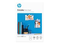 HP Everyday Photo Paper - fotopapper - blank - 100 ark - 100 x 150 mm - 200 g/m² CR757A