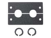 Extron IN 9683 Captive Cable Kit with Two Small Cable Holes - cable gland plate kit 70-317-12