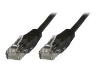 MicroConnect nätverkskabel - 1.5 m - svart B-UTP6015S