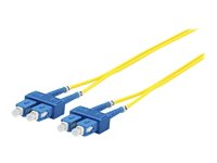 MicroConnect nätverkskabel - 30 m - gul FIB221030