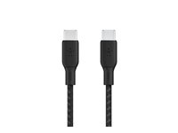 Belkin BoostCharge - USB typ C-kabel - 24 pin USB-C till 24 pin USB-C - 2 m CAB014BT2MBK