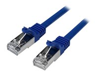 StarTech.com Cat6-patchkabel - skärmad (SFTP) - 3 m, blå - patch-kabel - 3 m - blå N6SPAT3MBL