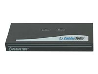 C2G 4-Port UXGA Monitor Splitter/Extender (Male Input) - linjedelare för video - 4 portar 89013