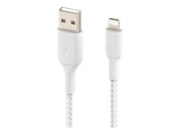 Belkin BOOST CHARGE Lightning-kabel - Lightning / USB - 15 cm CAA002BT0MWH