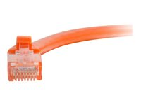 C2G Cat5e Booted Unshielded (UTP) Network Patch Cable - patch-kabel - 3 m - orange 83606