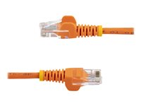 StarTech.com 0.5m Orange Cat5e / Cat 5 Snagless Ethernet Patch Cable 0.5 m - patch-kabel - 50 cm - orange 45PAT50CMOR