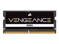 CORSAIR Vengeance - DDR5 - modul - 16 GB - SO DIMM 262-pin - 4800 MHz / PC5-38400 CMSX16GX5M1A4800C40