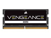 CORSAIR Vengeance - DDR5 - modul - 8 GB - SO DIMM 262-pin - 4800 MHz / PC5-38400 CMSX8GX5M1A4800C40